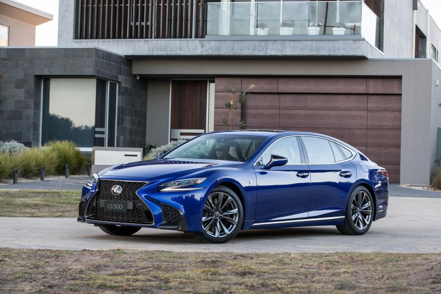  Lexus LS500 F-Sport 2018 года  (AU) (фото 1 из 11)